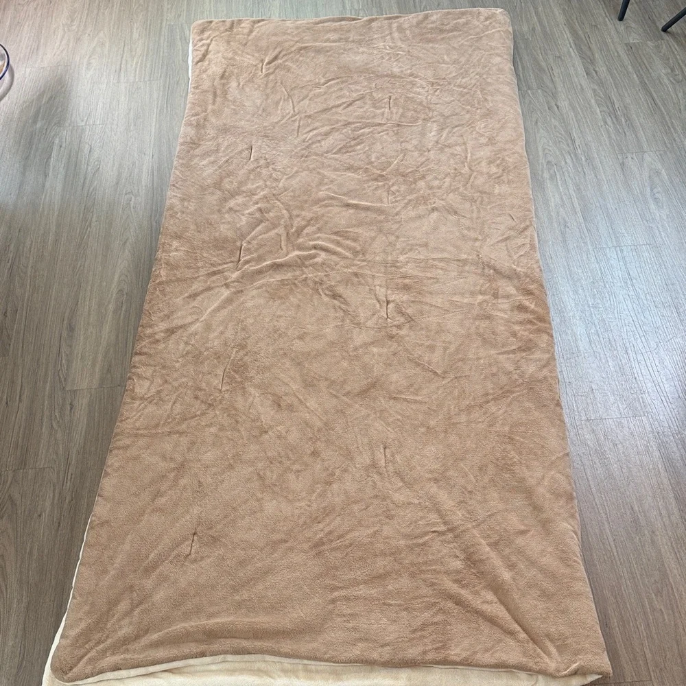 Soft Tan Queen Size Blanket